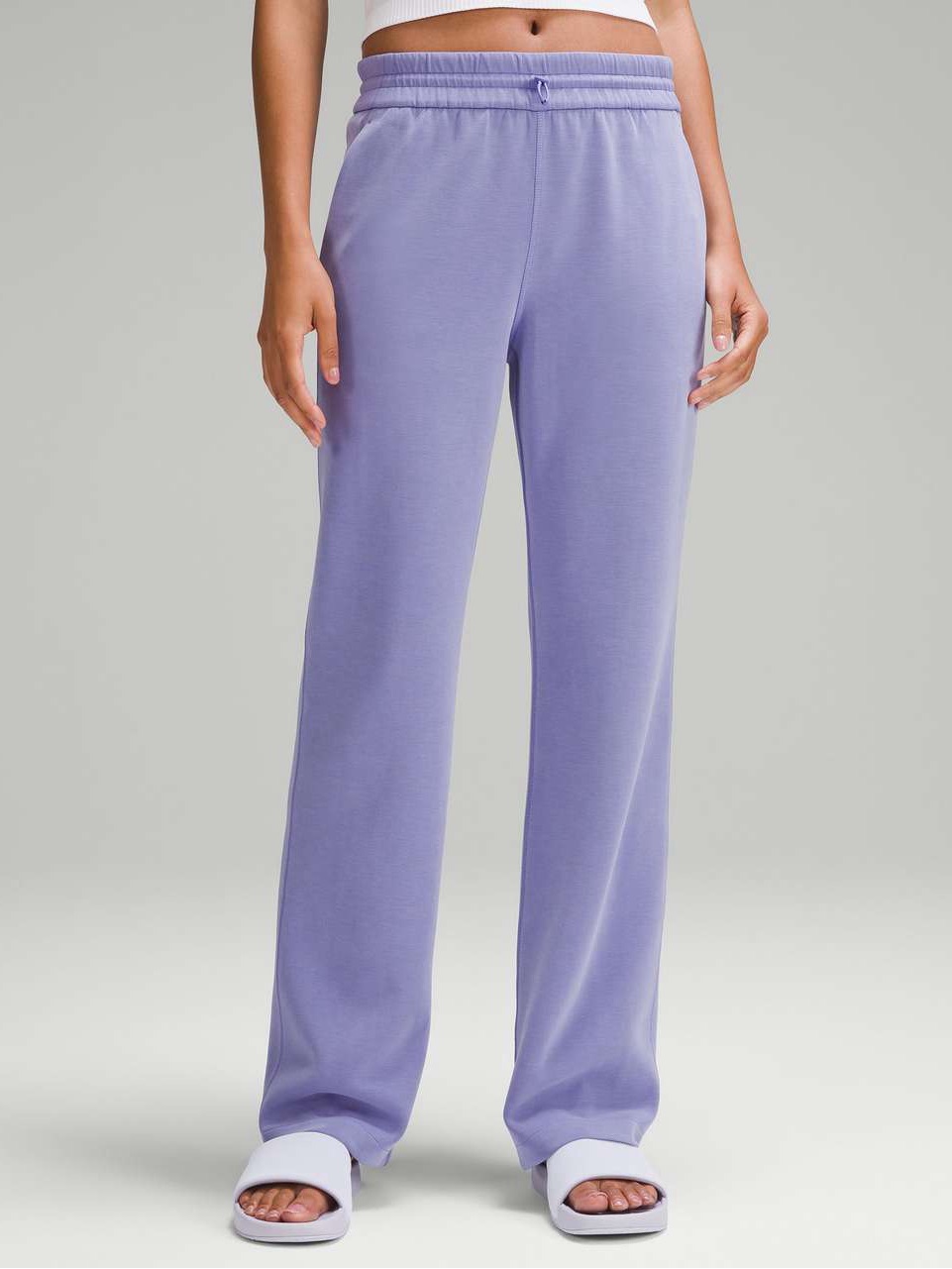 Lululemon Softstreme High-Rise Pant *Full Length Dark Lavender Size 4 Comfy